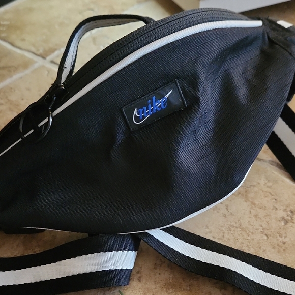 Nike Handbags - Nike Black and White Belt Bag